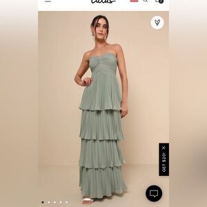 Lulus tiered dress